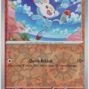 SV Stellar Crown 026/142 Scorbunny (Reverse Holo)