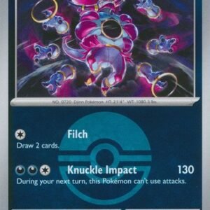 ME Ascended Heroes 141/217 Hoopa (Reverse Holo BALL SYMBOL)