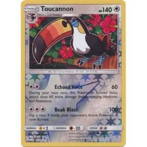 Sun and Moon (Base Set) 108/149 Toucannon (Reverse Holo)
