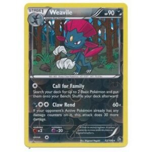 XY Flashfire 52/106 Weavile (Reverse Holo)