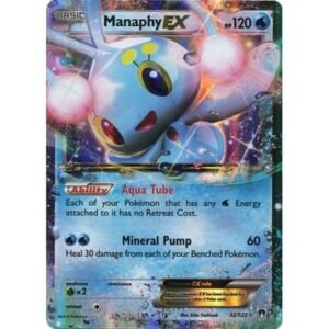 XY BREAKpoint 32/122 Manaphy EX (Half Art)