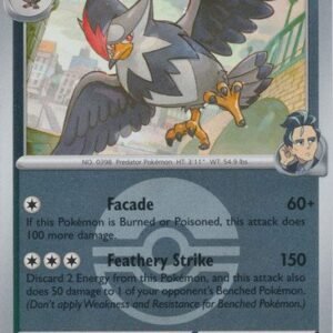 ME Ascended Heroes 170/217 Larry's Staraptor (Reverse Holo BALL SYMBOL)