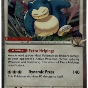 SV Journey Together 117/159 Hop's Snorlax (Gamestop Stamp)