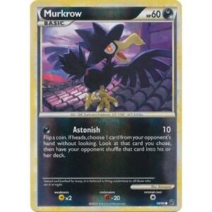 HS Undaunted 58/90 Murkrow (Reverse Holo)