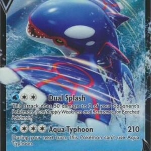 Crown Zenith 037/159 Kyogre V (Half Art)