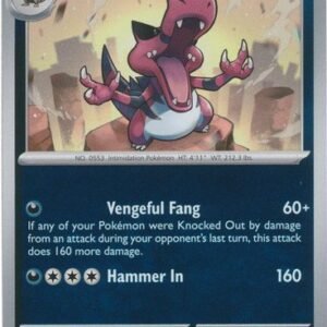ME Phantasmal Flames 066/094 Krookodile (Reverse Holo)