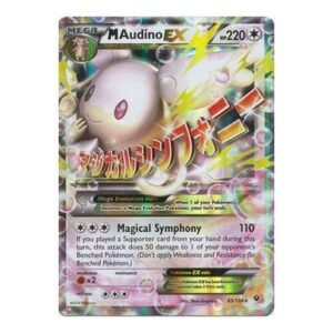XY Fates Collide 85/124 M Audino EX (Half Art Mega)