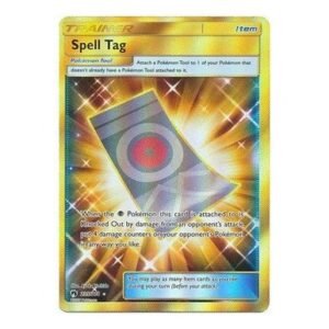 SM Lost Thunder 235/214 Spell Tag (Secret Rare)