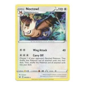 Sword & Shield (Base) 144/202 Noctowl