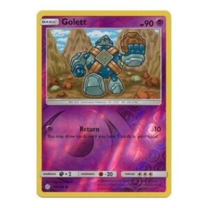 SM Cosmic Eclipse 089/236 Golett (Reverse Holo)