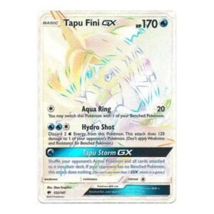 SM Burning Shadows 152/147 Tapu Fini GX (Rainbow Rare)