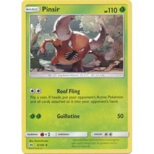 Sun and Moon (Base Set) 6/149 Pinsir