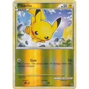 HS Undaunted 61/90 Pikachu (Reverse Holo)