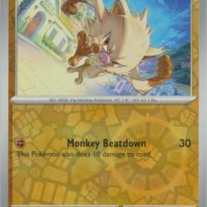SV Paldean Fates 045/091 Mankey (Reverse Holo)