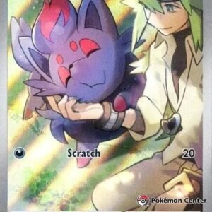 Scarlet & Violet Promo SVP189 N's Zorua (Pokemon Center Stamp)
