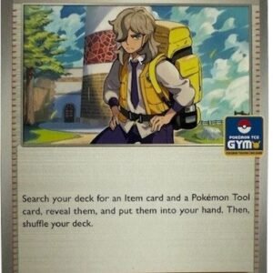 Scarlet & Violet (Base Set) 166/198 Arven (TCG Gym Stamp Non-Holo)