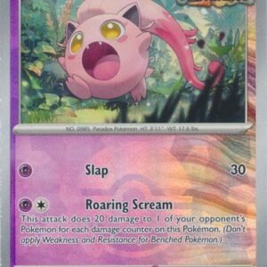 SV Prismatic Evolutions 042/131 Scream Tail (POKE BALL Pattern Holo)