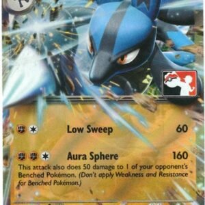 Scarlet & Violet Promo SVP017 Lucario ex (Prize Pack League Promo)