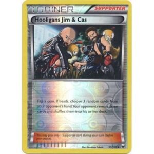Dark Explorers 95/108 Hooligans Jim & Cas (Reverse Holo)