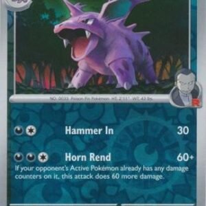 SV Destined Rivals 118/182 Team Rocket's Nidorino (Reverse Holo)