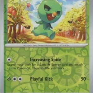 Scarlet & Violet (Base Set) 028/198 Capsakid (Reverse Holo)