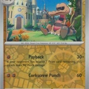 Scarlet & Violet (Base Set) 116/198 Krokorok (Reverse Holo)