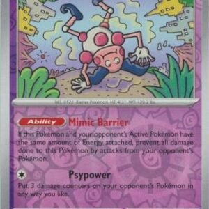 Scarlet & Violet 151 122/165 Mr. Mime (Reverse Holo)