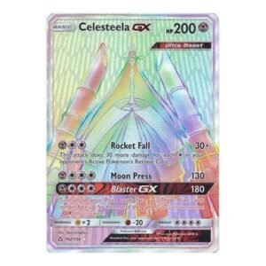 SM Ultra Prism 162/156 Celesteela GX (Rainbow Rare)