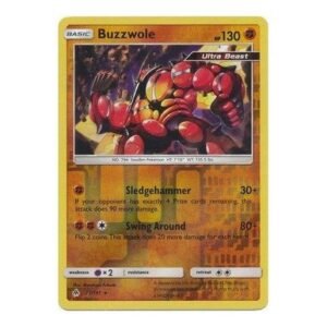 SM Forbidden Light 77/131 Buzzwole (Reverse Holo)