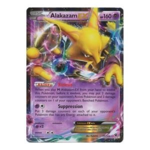 XY Fates Collide 25/124 Alakazam EX (Half Art)
