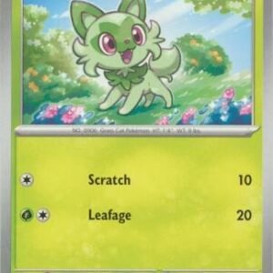 Scarlet & Violet (Base Set) 013/198 Sprigatito (Non-Holo)