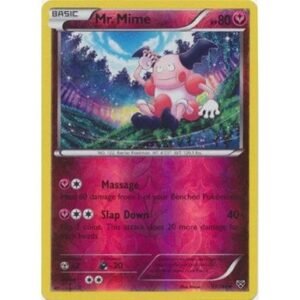XY Base Set 91/146 Mr. Mime (Reverse Holo)