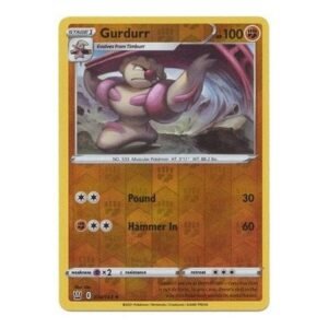 Battle Styles 074/163 Gurdurr (Reverse Holo)