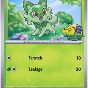 Scarlet & Violet (Base Set) 013/198 Sprigatito (Beginner Session Stamp)