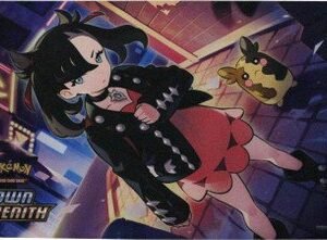 Pokemon Crown Zenith Marnie & Morpeko Playmat