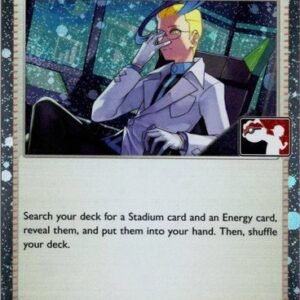 SV Shrouded Fable 057/064 Colress's Tenacity (Prize Pack League Promo Cosmo Holo)