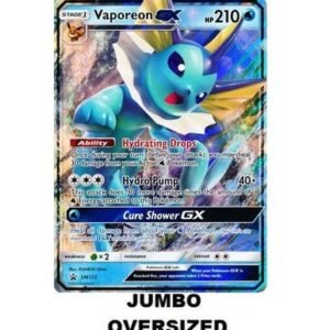 JUMBO Sun & Moon SM172 Vaporeon GX