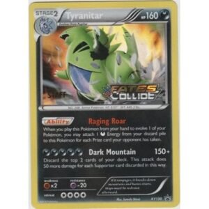 X&Y Promo XY130 Tyranitar (STAFF)