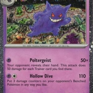 Scarlet & Violet 151 094/165 Gengar (Cosmo Holo)