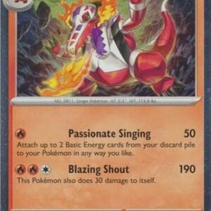 Scarlet & Violet (Base Set) 038/198 Skeledirge (Sparkle Holo)