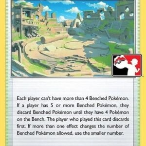 Brilliant Stars 137/172 Collapsed Stadium (Prize Pack League Promo Non-Holo)