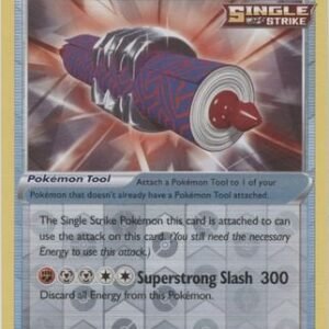 Evolving Skies 158/203 Single Strike Scroll of the Fanged Dragon (Reverse Holo)