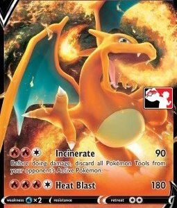 Brilliant Stars 017/172 Charizard V (Prize Pack League Promo)