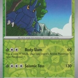 SV Twilight Masquerade 008/167 Heracross (Reverse Holo)