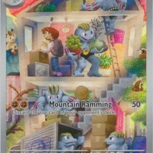 Scarlet & Violet 151 177/165 Machoke (Illustration Rare)