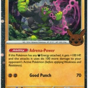SV Twilight Masquerade 111/167 Okidogi (Pikachu Pumpkin Cosmo Holo Stamp)