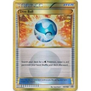 XY Primal Clash 161/160 Dive Ball (Secret Rare)