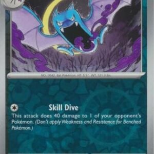Scarlet & Violet 151 042/165 Golbat (Reverse Holo)