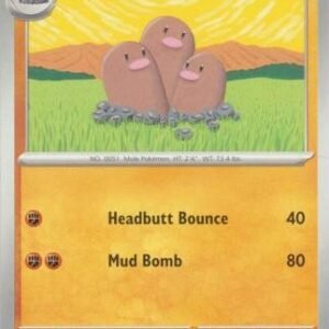 Scarlet & Violet 151 051/165 Dugtrio