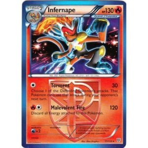 Plasma Storm 017/135 Infernape (Non-Holo)
